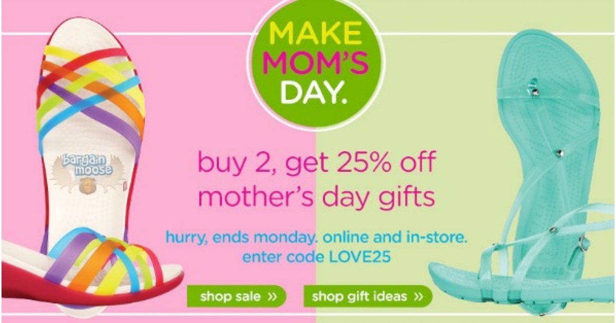 crocs 25 off coupon code