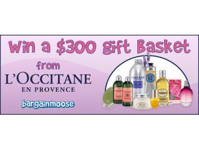 Bargainmoose Contest: Win a $300 Gift Basket from L’Occitane Canada! (CLOSED)
