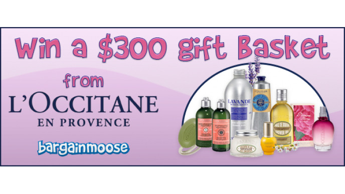 Bargainmoose Contest: Win a $300 Gift Basket from L’Occitane Canada! (CLOSED)