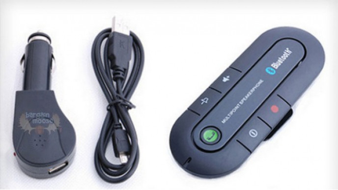 WagJag Canada: $25 For A Hands-Free Bluetooth Car Kit ($79 Value)