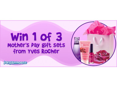 Bargainmoose Contest: Win 1 Of 3 Mother’s Day Gift Sets With Yves Rocher (CLOSED)