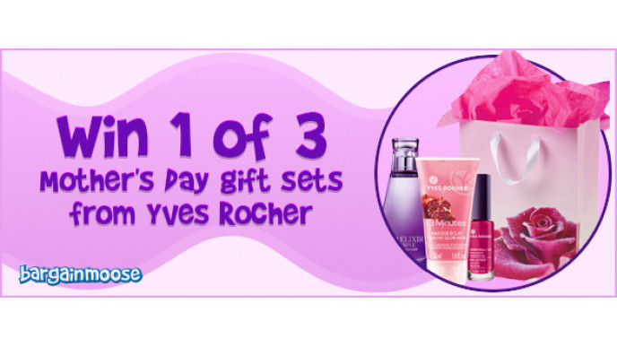 Bargainmoose Contest: Win 1 Of 3 Mother’s Day Gift Sets With Yves Rocher (CLOSED)