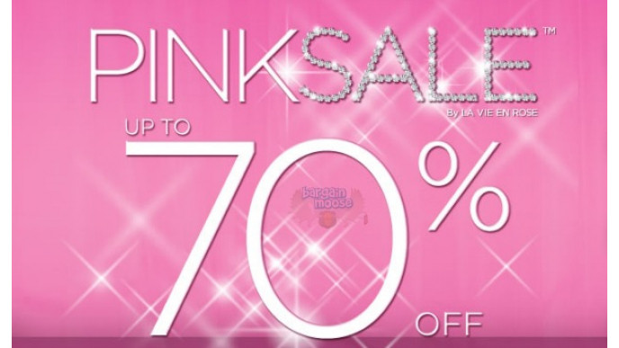 La Vie En Rose Canada: Pink Sale up to 70% Off