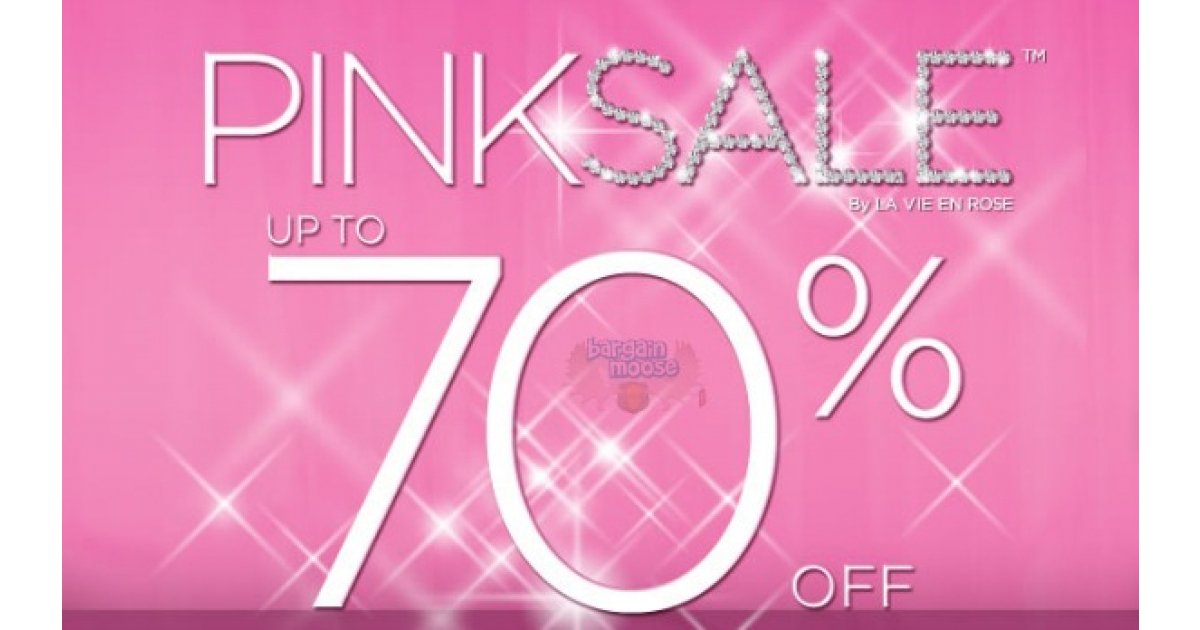 La Vie En Rose Canada Pink Sale up to 70 Off