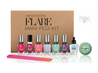 Topbox: Limited Edition FLARE Mani-Pedi Kit - Only $25