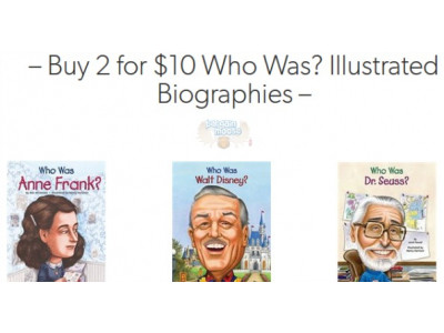 Chapters Indigo Canada: 2 for $10 Illustrated Biographies 