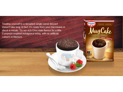 Canadian Freebie: Free Dr. Oetker Mug Cake 