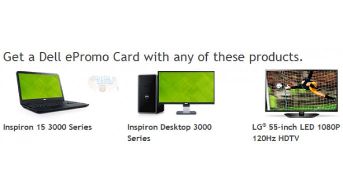 Dell Canada: Bonus eCards with Select Electronics 