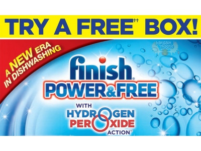 Finish Canada Freebie: Free 16-20 Ct Box Of Finish Power & Free Dishwashing Tablets
