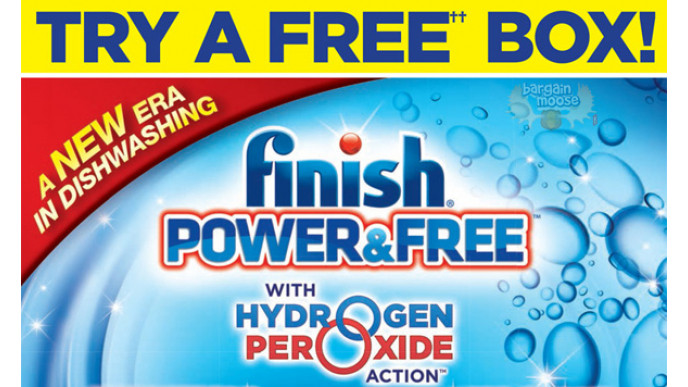Finish Canada Freebie: Free 16-20 Ct Box Of Finish Power & Free Dishwashing Tablets