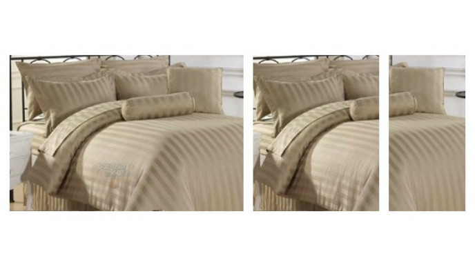Wagjag Canada: $39 for Dobby Striped Microfibre Sheet Set (Up To $139 Value)