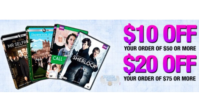 BBC Canada Shop: $10 off $50, $20 off $75 