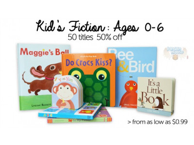 Book Outlet: 50% Off 50 Kid's Fiction Books 