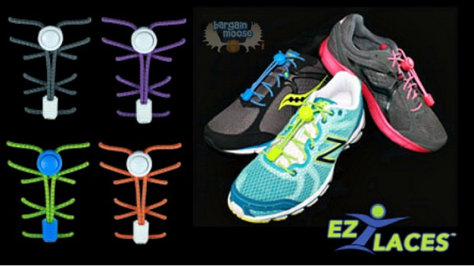 WagJag Canada: $21 for 4 Pairs of EZLACES (a $47 Value)