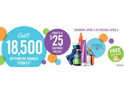 Shoppers Drug Mart Offers: 18,500 Optimum Bonus Points Or Huge Fragrance Redemption