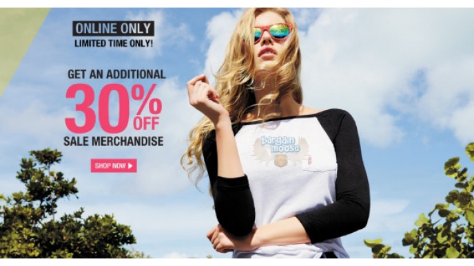 Garage Canada: Additional 30% Off Sale Items & B1G1 50% Off