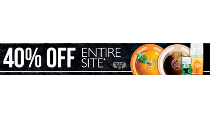 The Body Shop Canada: 40% Off Everything Site Wide