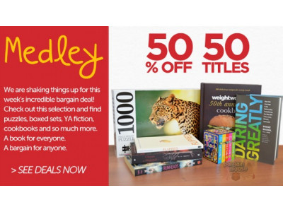 Book Outlet Canada: 50/50 Section Shakeup 