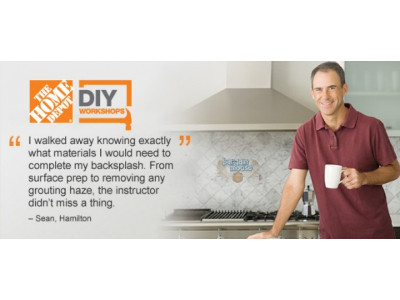Home Depot Canada: Free Workshops in April 