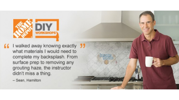 Home Depot Canada: Free Workshops in April