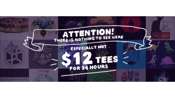Threadless: All T-shirts $12 USD Today Only!