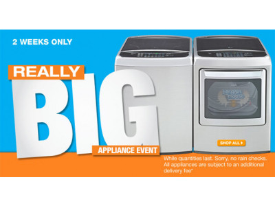 Home Depot Canada Appliance Event: Up To 36% Off Fridges, Ovens, Dishwashers etc.