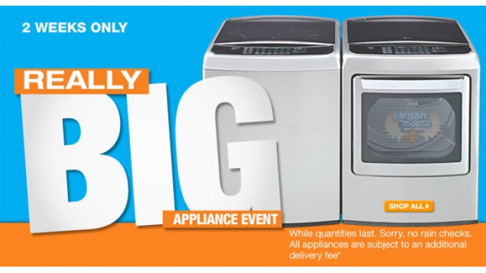 Home Depot Canada Appliance Event: Up To 36% Off Fridges, Ovens, Dishwashers etc.