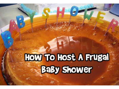 How To Host A Frugal Baby Shower