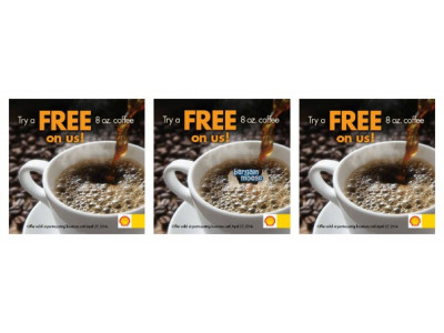 Shell Canada: Free Small 8 oz Coffee Until April 27th 
