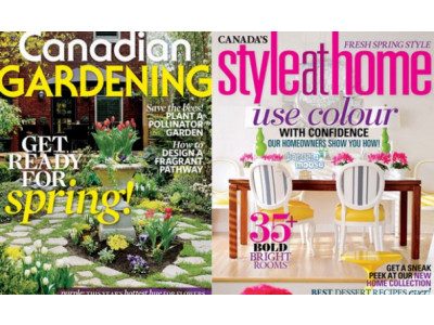 WagJag Canada: Style and Home or Canadian Gardening Magazine Subscription Up To 52% Off 