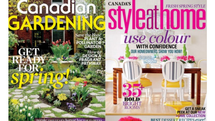 WagJag Canada: Style and Home or Canadian Gardening Magazine Subscription Up To 52% Off 