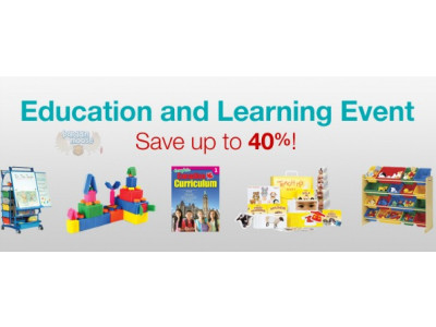 Staples Canada: Up to 40% Off Education & Learning Event 