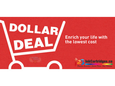 123InkCartridges.ca Dollar Deals: Up To 85% Off With Items Under $1, $3, $5 & $10