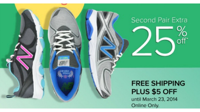 Shoe Company Canada: 25% Off Second Pair of Athletic Shoes