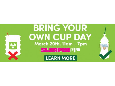 7-Eleven Canada: Bring Your Own Cup Day March 20th 