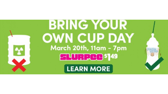 7-Eleven Canada: Bring Your Own Cup Day March 20th 