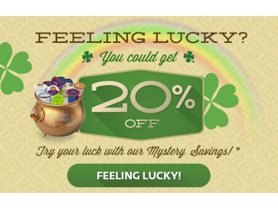 Keurig Canada Mystery Savings: 5% - 20% Off Orders Over $85