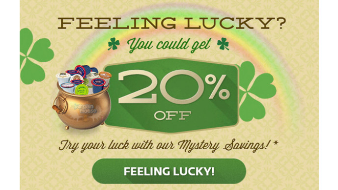 Keurig Canada Mystery Savings: 5% - 20% Off Orders Over $85