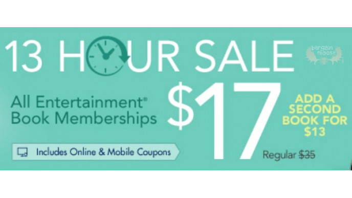 Entertainment Book: $17 Books & Free Shipping