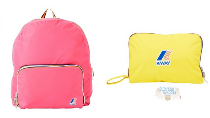 Chapters Indigo Canada: 50% Off K-Way Folding Backpacks - Now $32.50