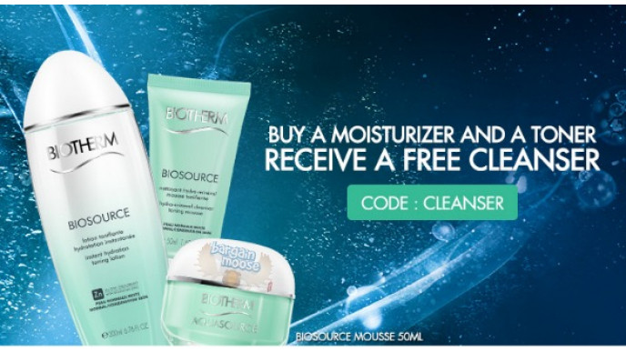 Biotherm Canada Promo Code: Free Cleanser & Samples with Purchase 