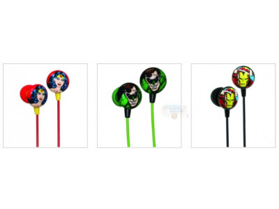 Sears Canada: Super Hero Earbuds up to 50% Off 