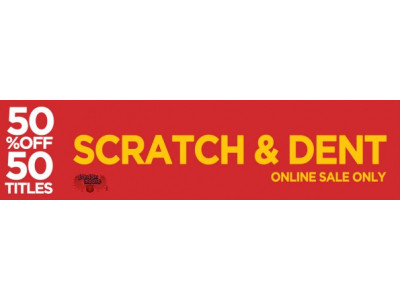 Book Outlet: Extra 50% off 50 Scratch & Dent Titles