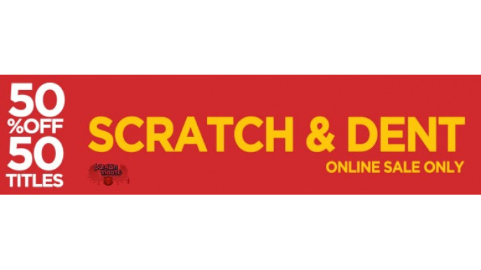 Book Outlet: Extra 50% off 50 Scratch & Dent Titles