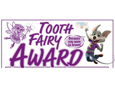 Chuck E Cheese: 10 Free Tokens When You Lose a Tooth