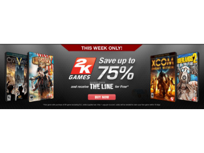 GameFly: Free Copy of Spec Ops: The Line when you Buy a 2k Game at up to 75% off!