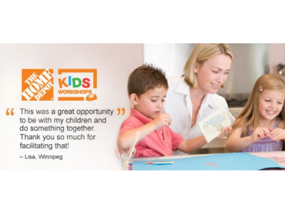 The Home Depot Canada: Free Kids Workshop on Saturdays