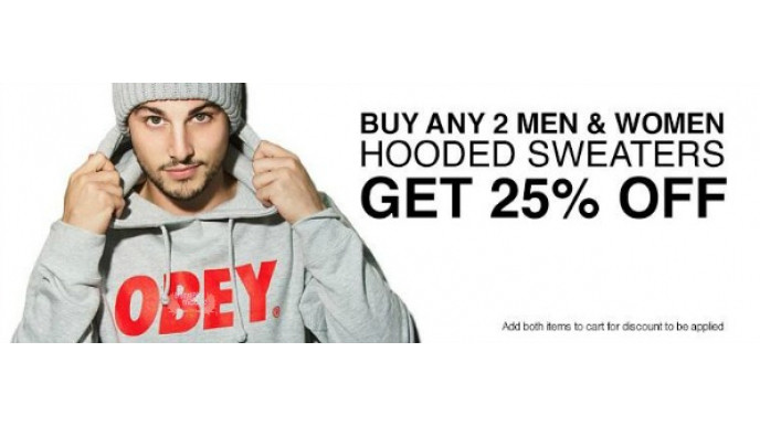 Shop.ca: Buy Two Hoodies & Get 25% Off
