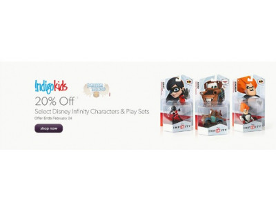 Chapters Indigo Canada: 20% Off Disney Infinity Figures