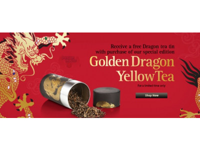 Teavana: Free Dragon Tin With Purchase of Golden Dragon Yellow Tea